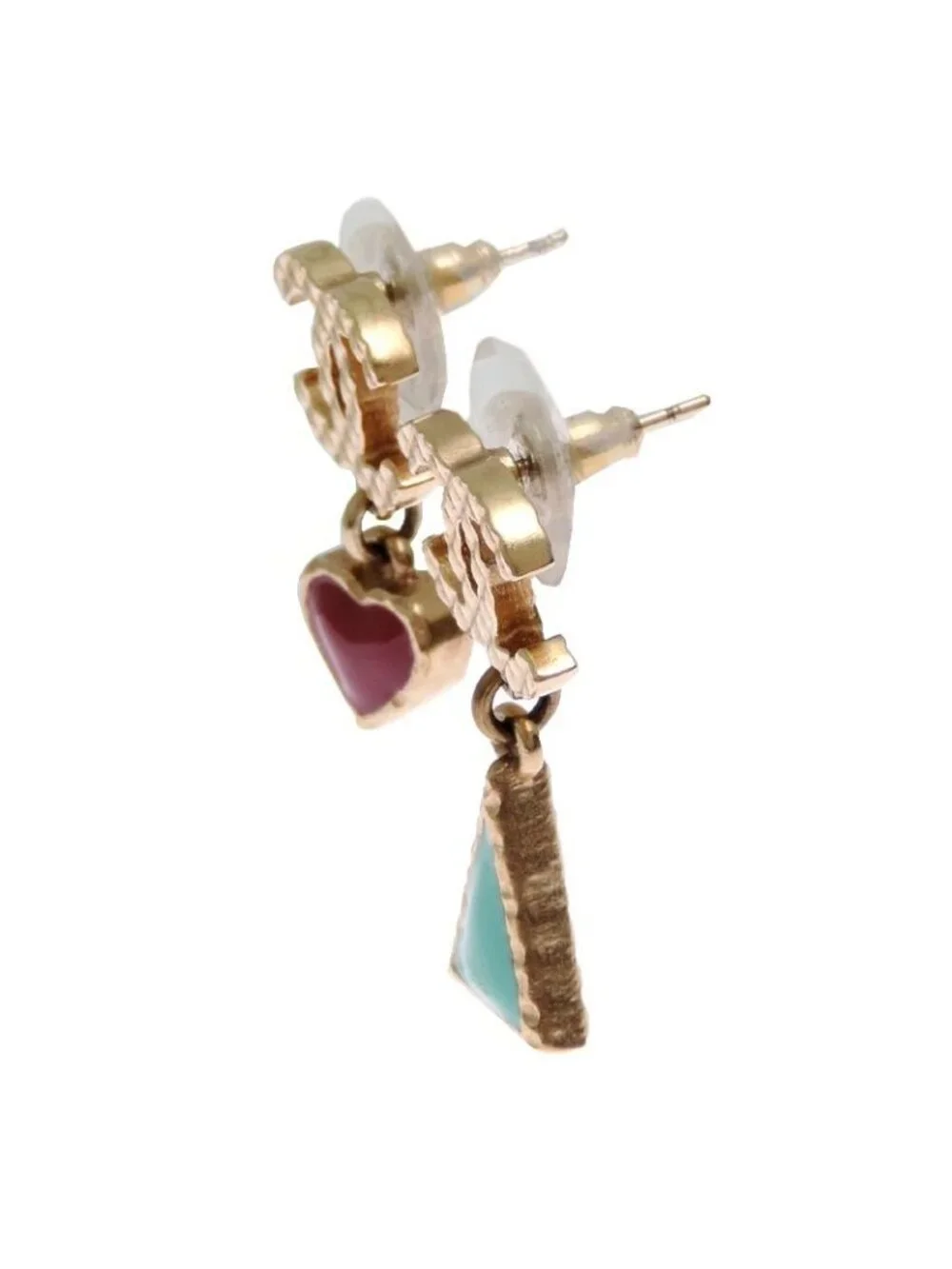 Chanel Earrings Beige